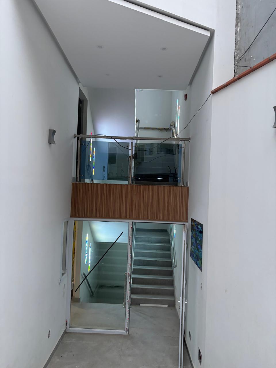 Interior staircase — double height